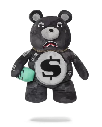 3AM NEVER SLEEP MONEYBEAR TEDDYBEAR BACKPACK