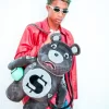 3AM NEVER SLEEP MONEYBEAR TEDDYBEAR BACKPACK