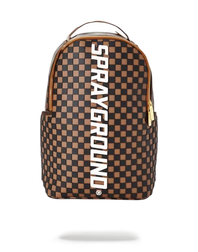 3D MOLDED RUBBER CHECKERED LOGO