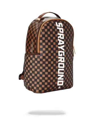 3D MOLDED RUBBER CHECKERED LOGO