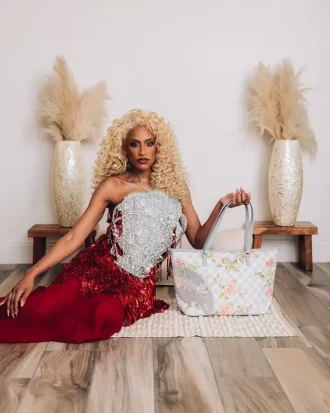 A.I. AFRICAN INTELLIGENCE ELEGANT ENERGY TOTE – SANDFLOWER COLLAB