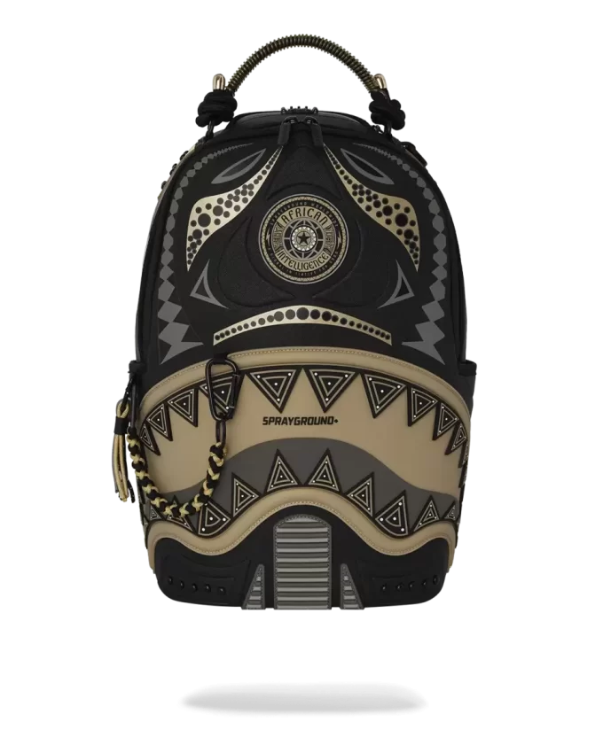 A.I. AFRICAN INTELLIGENCE SHARKS OF THE GOLD OCEAN BACKPACK – SANDFLOWER COLLAB