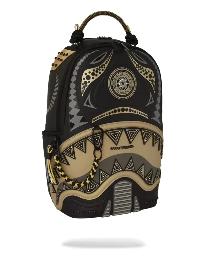 A.I. AFRICAN INTELLIGENCE SHARKS OF THE GOLD OCEAN BACKPACK – SANDFLOWER COLLAB