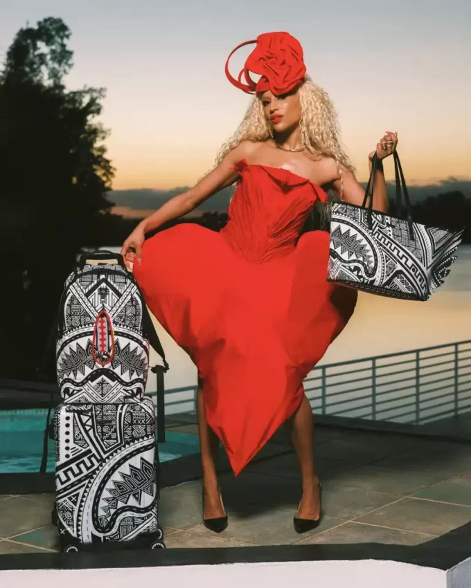 A.I. AFRICAN INTELLIGENCE THE SKYHAWK CARRY-ON LUGGAGE – SANDFLOWER COLLAB