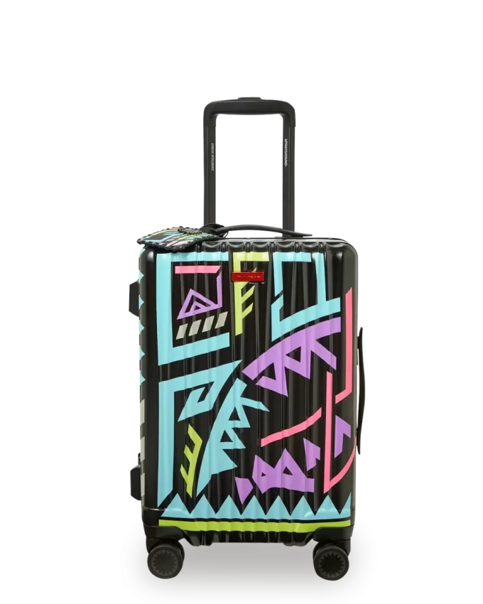 A.I. PATH TO THE FUTURE III HARDSHELL CARRY-ON LUGGAGE – SANDFLOWER COLLAB