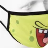 ADULT SPONGEBOB SMILE FORM FITTING FACE-COVERING