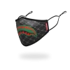 ADULT SPUCCI (BLACK) FORM-FITTING FACE MASK