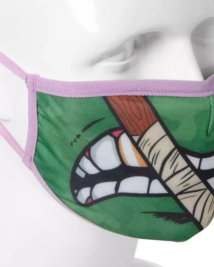 ADULT TMNT: DONATELLO SHARK FORM FITTING FACE-COVERING