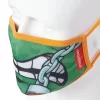 ADULT TMNT: MICHELANGELO SHARK FORM FITTING FACE-COVERING