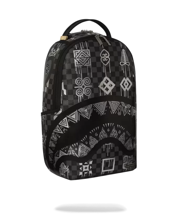 AFRICAN INTELLIGENCE 9 POWER GLYPHICS BACKPACK – SANDFLOWER COLLAB AFRICAN INTELLIGENCE 9 POWER GLYPHICS BACKPACK – SANDFLOWER COLLAB