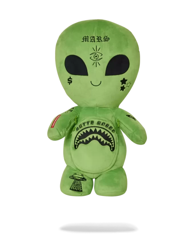 ALIEN PLUSH BACKPACK