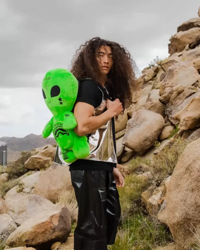 ALIEN PLUSH BACKPACK
