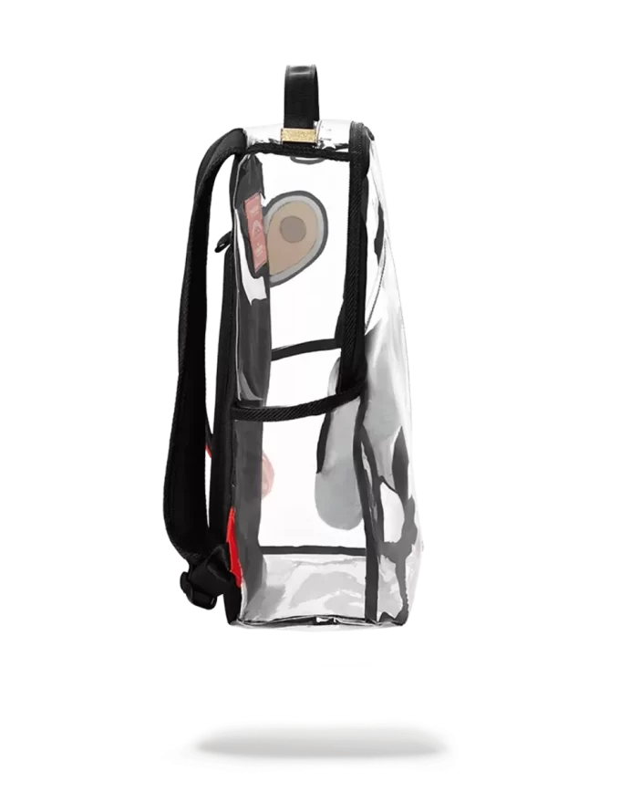 ANGLED 20/20 VISION SHARK CLEAR BACKPACK
