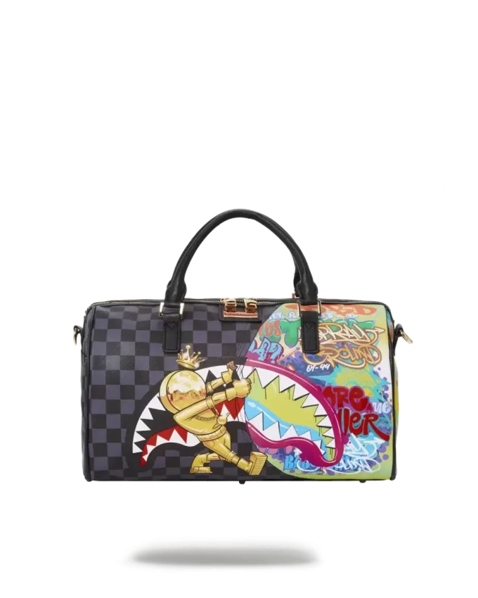 ASTROMANE SHARKS IN SPACE MINI DUFFLE