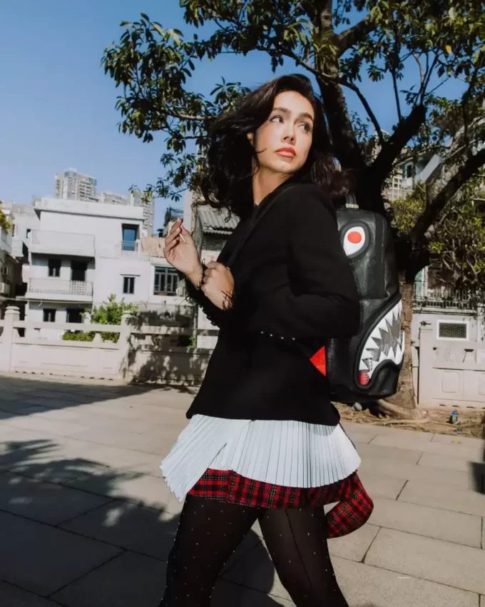 BIG BITE LUCID CLEAR SHARK BITE BACKPACK