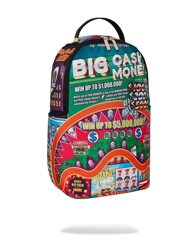 BIG MONEY BIG MONEY BACKPACK (COMES WITH SCRATCH OFF PLAYING CARD) BIG MONEY BIG MONEY BACKPACK (COMES WITH SCRATCH OFF PLAYING CARD)
