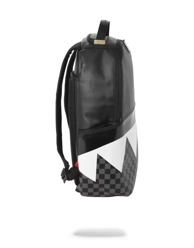 BLACK HALF CHECK SHARKS IN PARIS BACKPACK (ONE OF ONE) BLACK HALF CHECK SHARKS IN PARIS BACKPACK (ONE OF ONE)
