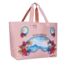 BORA BORA SHARK ISLAND VILLA BEACH TOTE BORA BORA SHARK ISLAND VILLA BEACH TOTE