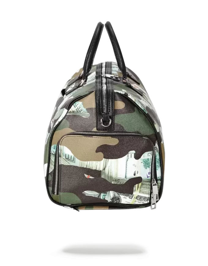 CAMO MONEY SHARK DUFFLE