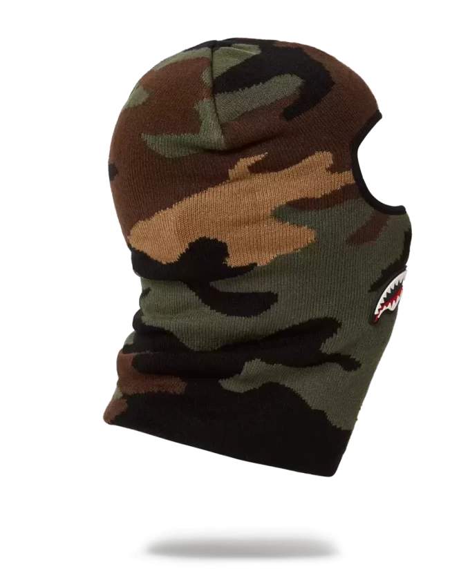 CAMO SHARK SKI MASK