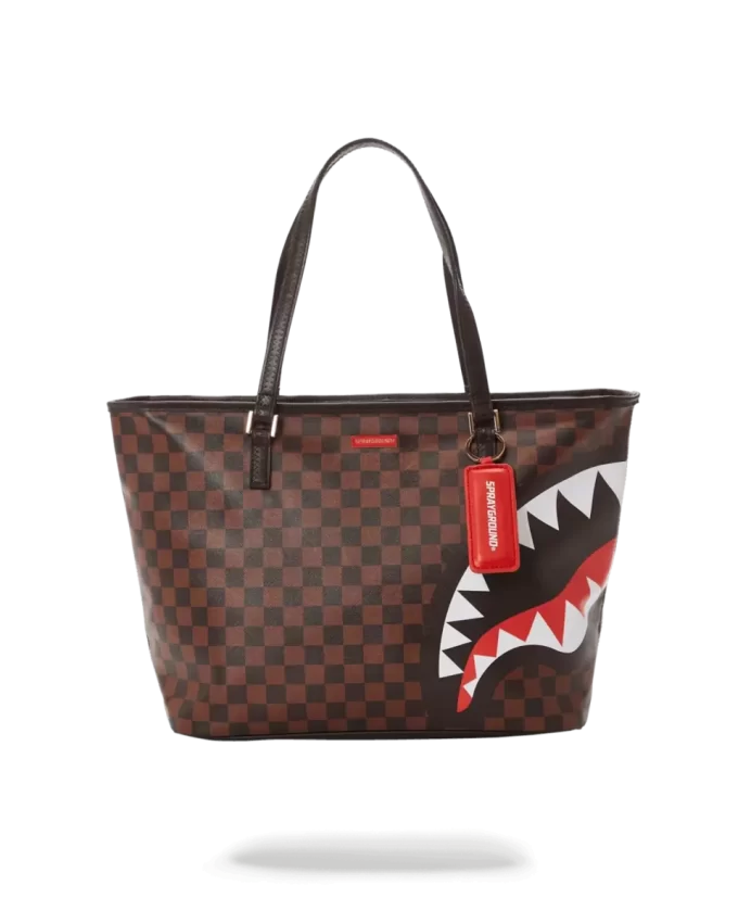 CHECKS IN CAMOFLAUGE TOTE