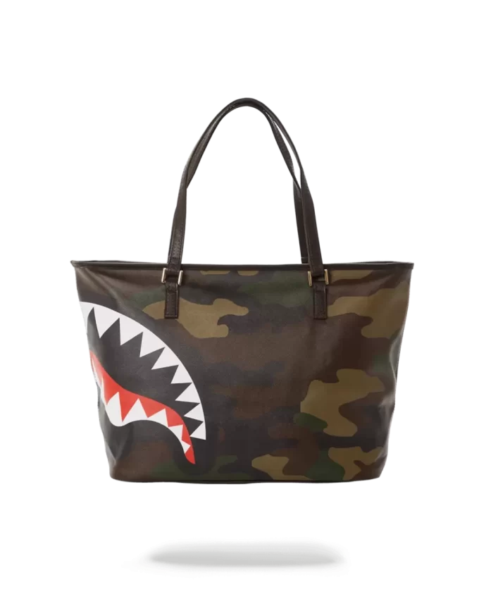 CHECKS IN CAMOFLAUGE TOTE