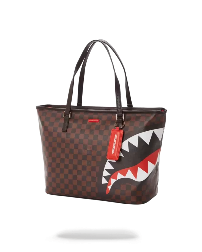 CHECKS IN CAMOFLAUGE TOTE