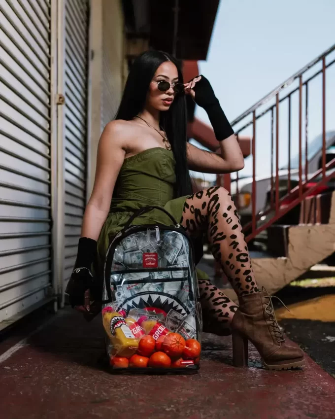 CLEAR BACKPACK – MONEY CHOMP CLEAR BACKPACK – MONEY CHOMP