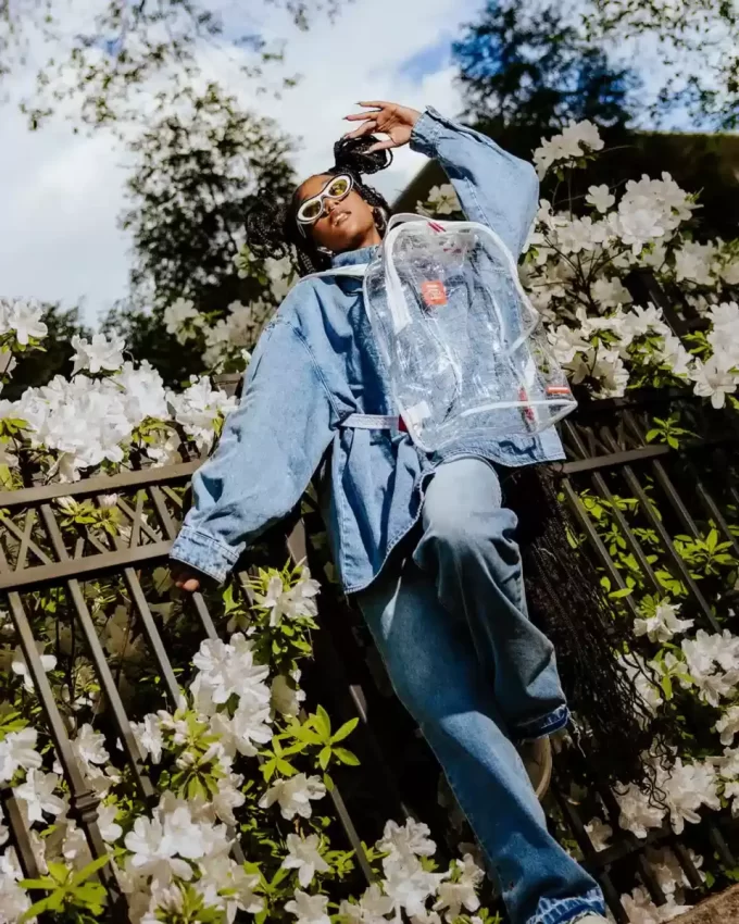 CLEAR VISION SHARKS IN PARIS – 100% ALL CLEAR DLX BACKPACK