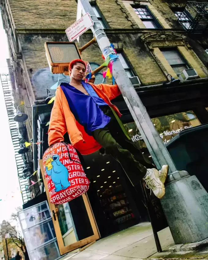 COOKIE MONSTER BIG DOUGH DLXSR BACKPACK COOKIE MONSTER BIG DOUGH DLXSR BACKPACK