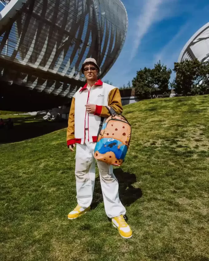 COOKIE MONSTER MUNCHIES BACKPACK COOKIE MONSTER MUNCHIES BACKPACK