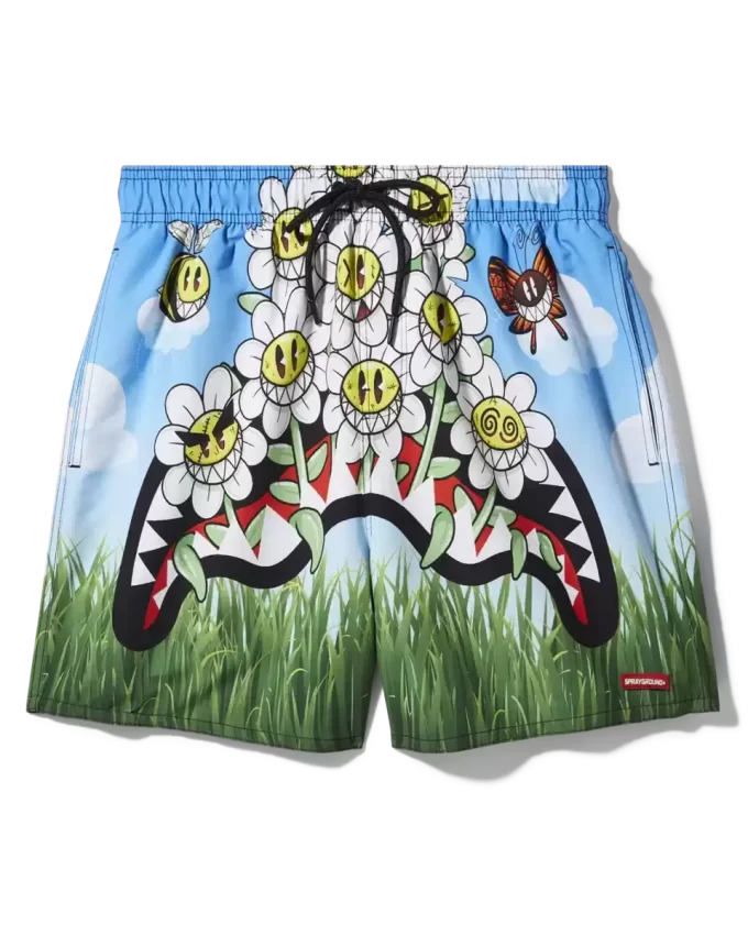 CRAZY DAISIES SWIM SHORTS