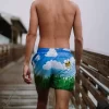 CRAZY DAISIES SWIM SHORTS