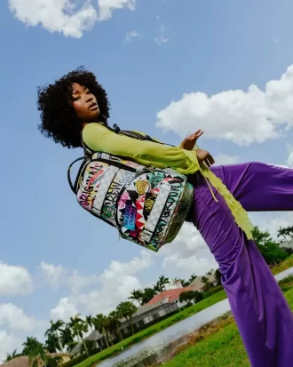 CREATE ANOTHER DAY SKATEBOARD-STRAP BACKPACK