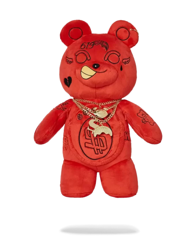 DIABLO PLUSH TEDDYBEAR BACKPACK DIABLO PLUSH TEDDYBEAR BACKPACK