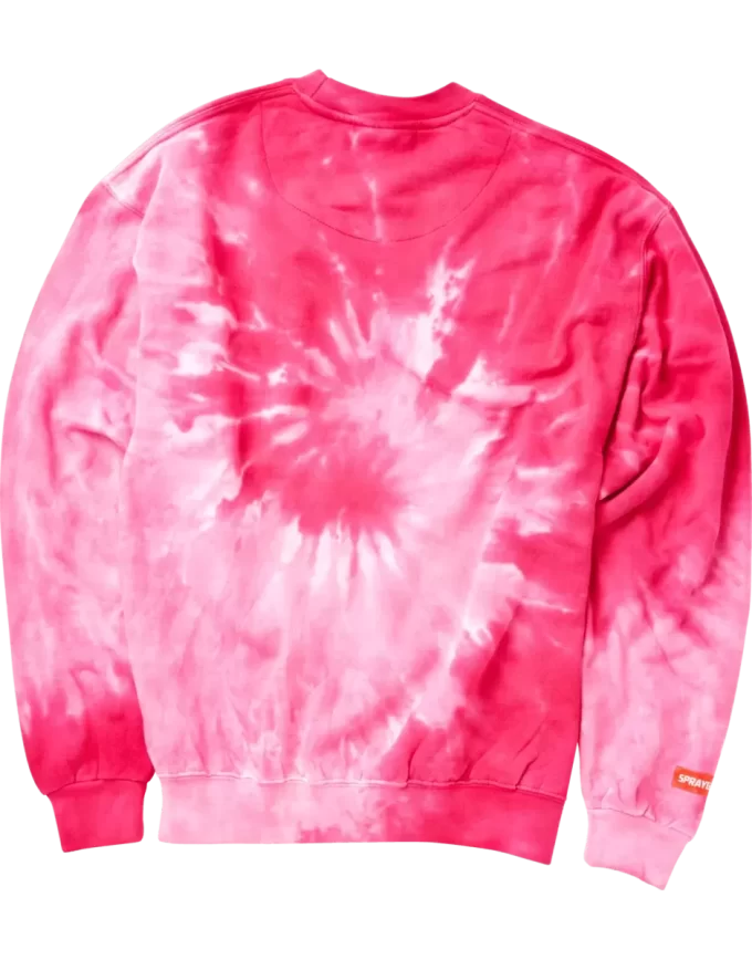 DISRUPTIVE BEHAVIOR DISORDER CREW PINK TIE DYE DISRUPTIVE BEHAVIOR DISORDER CREW PINK TIE DYE