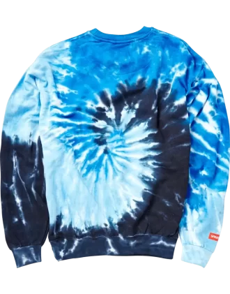 DISRUPTIVE BEHAVIOR DISORDER CREW ROYAL BLUE TIE DYE