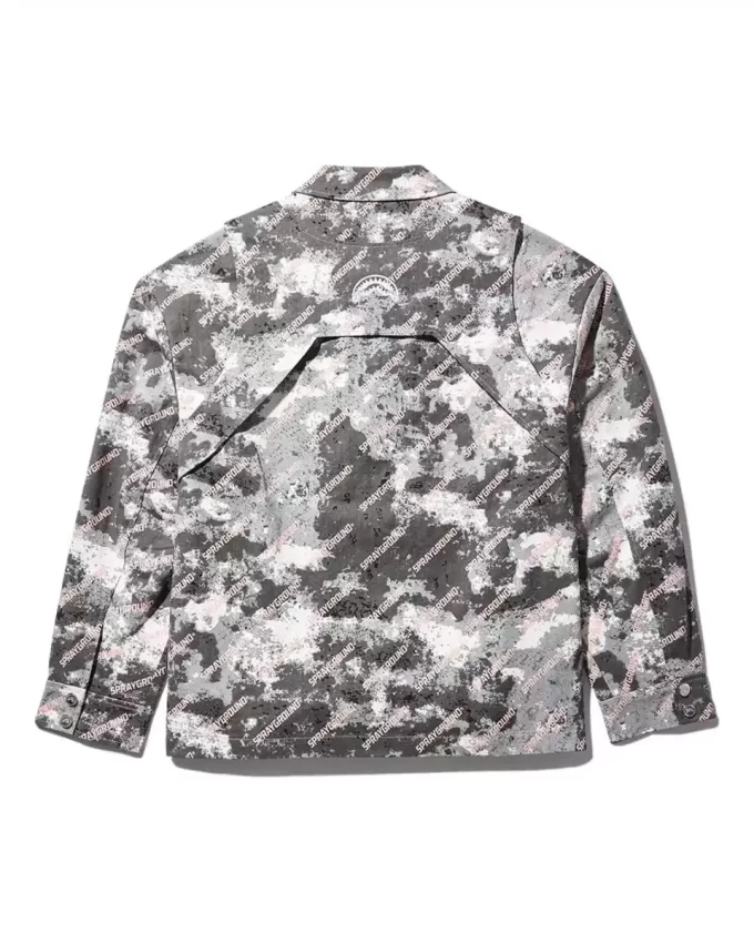 DOUBLE YOKE SNAP FRONT JACKET (GREY)