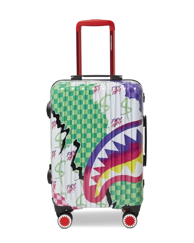DREAMY TECHNICOLOR SHARKNAUTICS HARDSHELL CARRY-ON LUGGAGE
