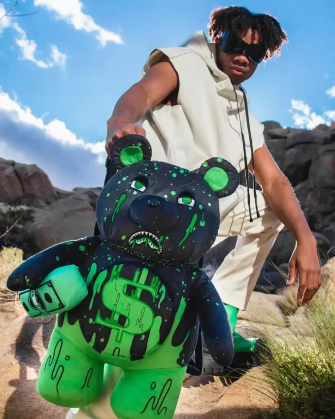 DRIP BEAR MONEYBEAR TEDDYBEAR BACKPACK
