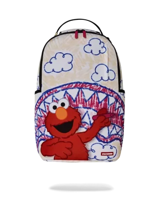 ELMO’S WORLD SHARK SKETCH BACKPACK