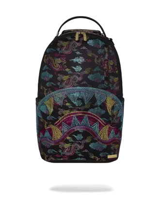 EMBROIDERED DRAGONS DLX BACKPACK