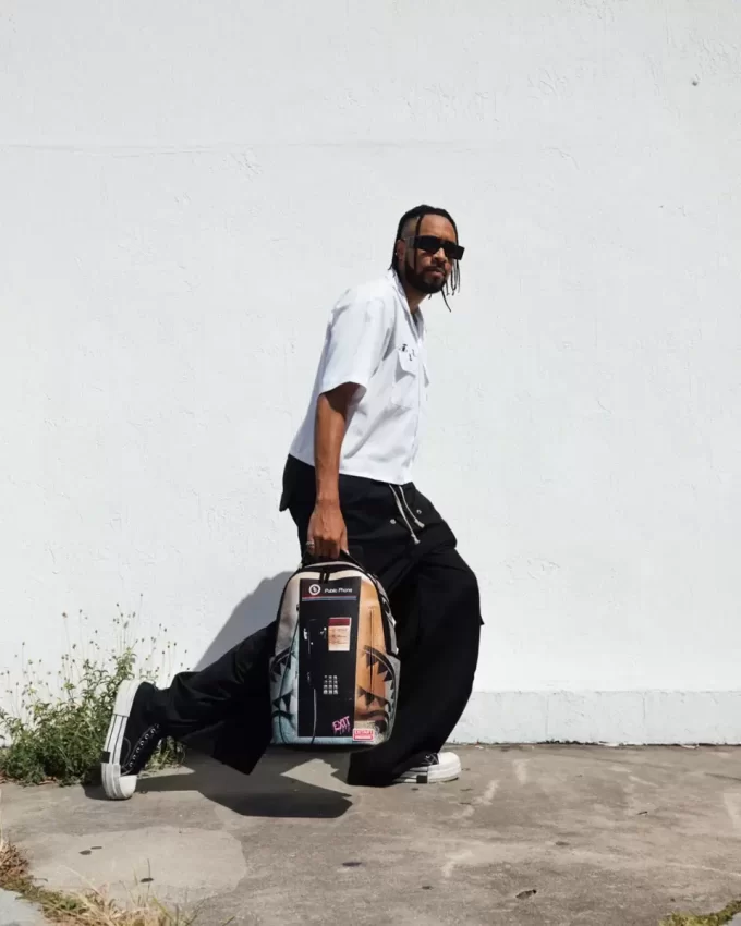 EXIT NYC PAYPHONE BACKPACK