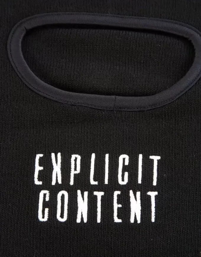 EXPLICIT CONTENT SKI MASK