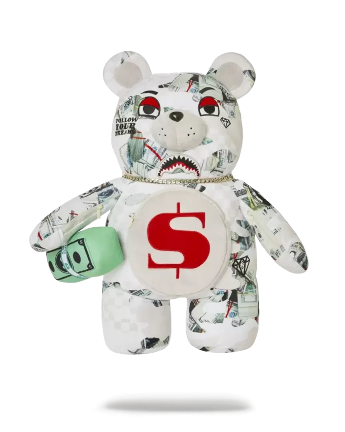 FEROCIOU$ MONEYBEAR TEDDYBEAR BACKPACK FEROCIOU$ MONEYBEAR TEDDYBEAR BACKPACK