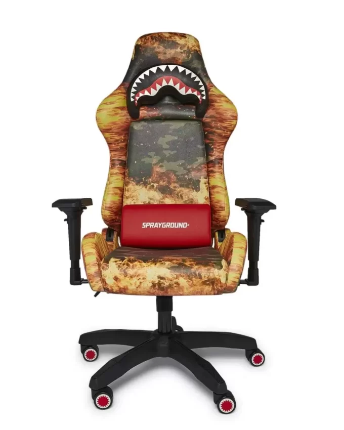 FIRE CAMO GAMING CHAIR – SUPER RARE