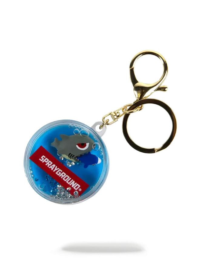 FISH TANK LIQUID KEYCHAIN