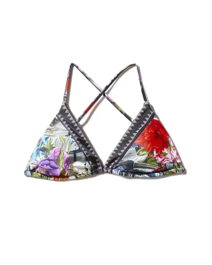 FLORAL MONEY BIKINI TOP FLORAL MONEY BIKINI TOP