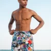 FLORAL MONEY SHOTO SWIM TRUNKS