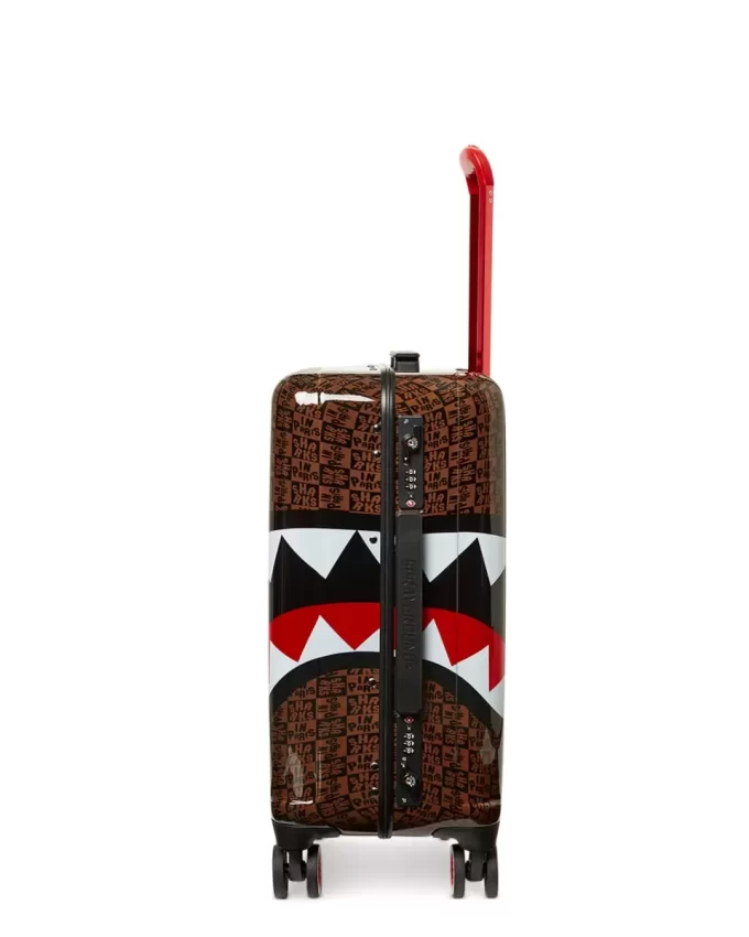 FRENZY SHARKS SHARKNAUTICS HARDSHELL CARRY-ON LUGGAGE FRENZY SHARKS SHARKNAUTICS HARDSHELL CARRY-ON LUGGAGE